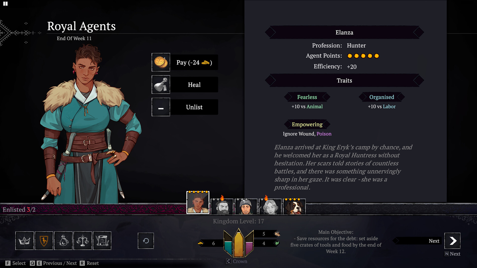 Yes, Your Grace 2: Snowfall Screenshot 2