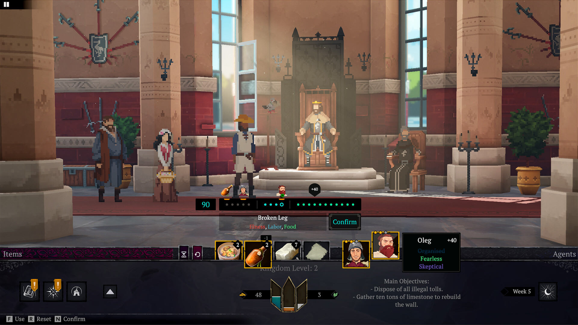 Yes, Your Grace 2: Snowfall Screenshot 0