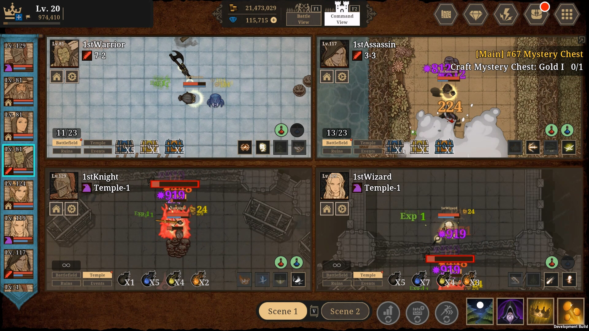 PANOPTYCA : Idle RPG Manager Screenshot 2