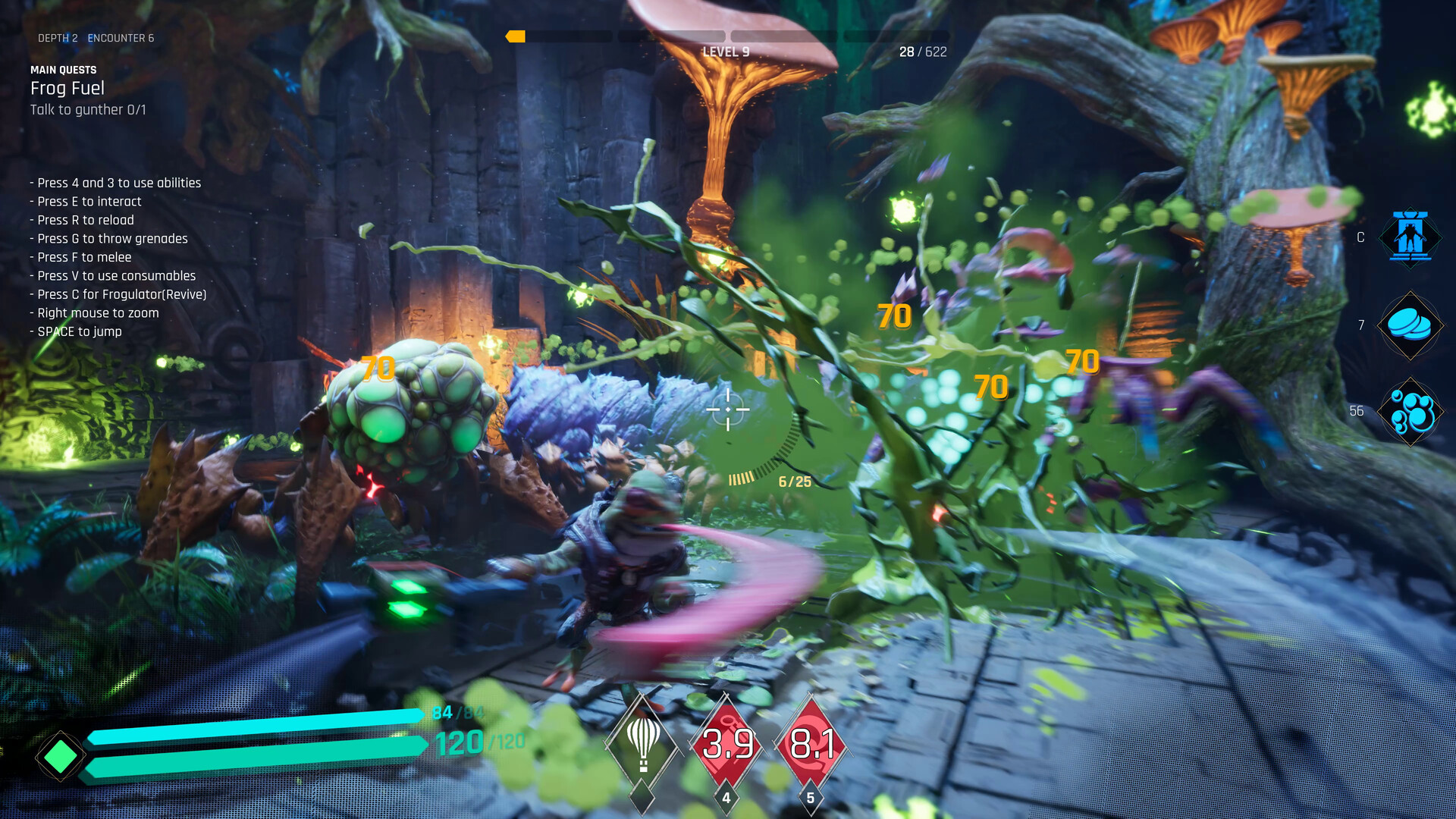 Gang of Frogs Screenshot 1