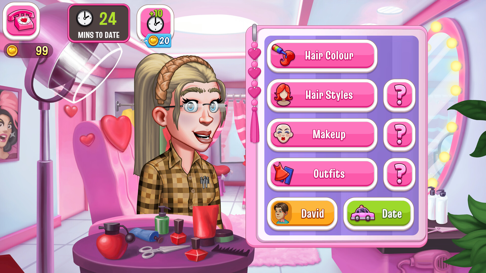 Kitty Powers' Matchmaker Makeover Screenshot 2