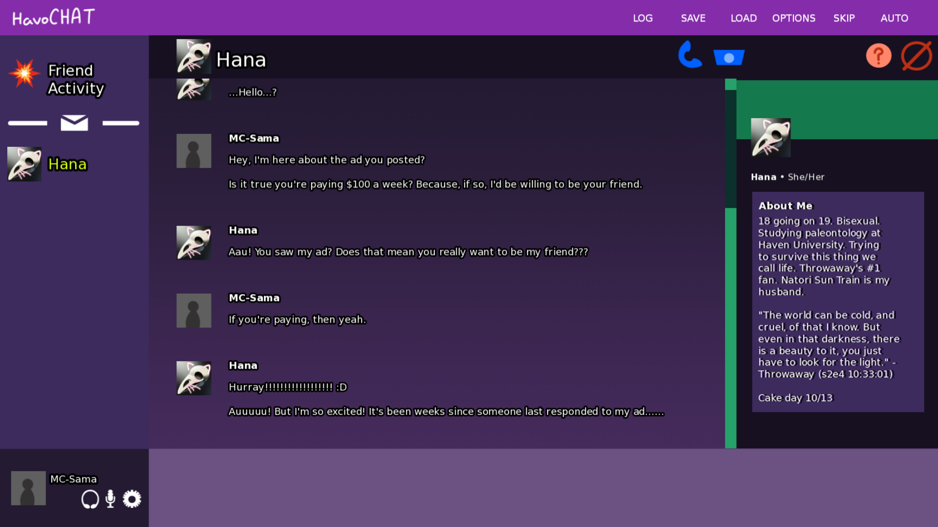 Loser Named Hana Screenshot 1