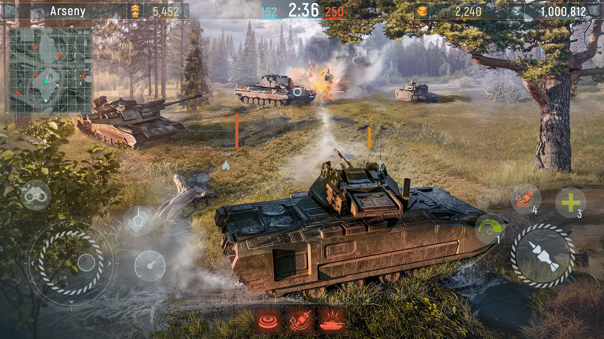 Modern Tanks: War Tank Games Screenshot 1