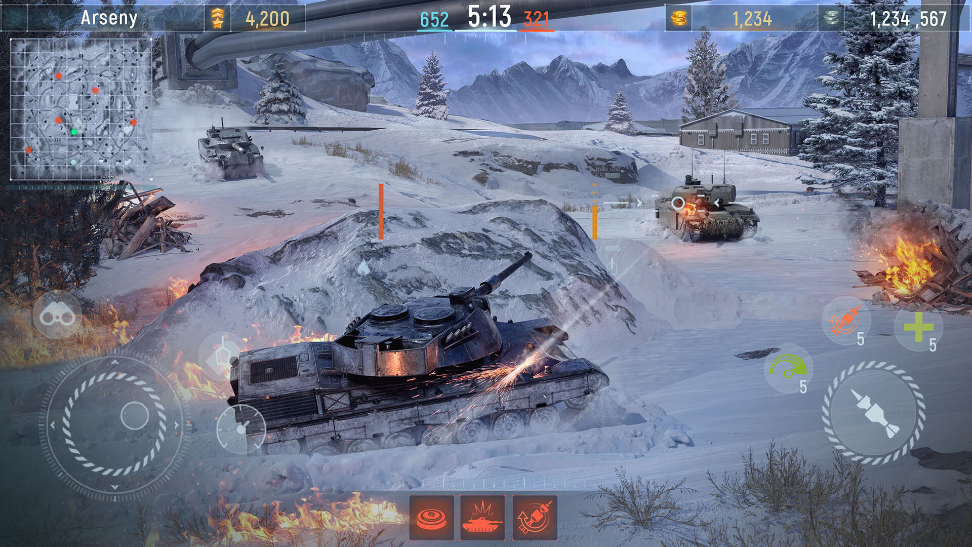 Modern Tanks: War Tank Games Screenshot 5