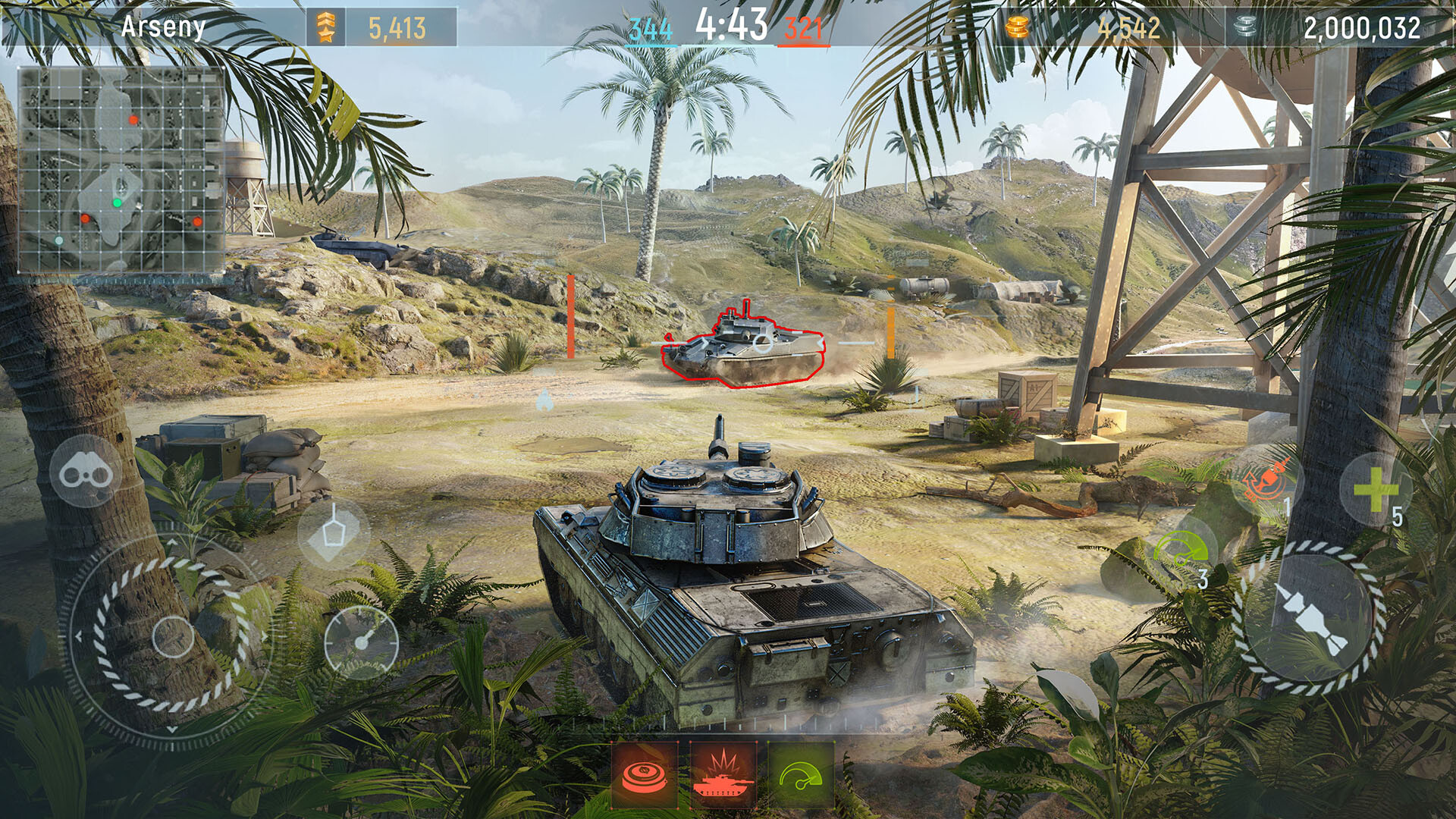 Modern Tanks: War Tank Games Screenshot 2