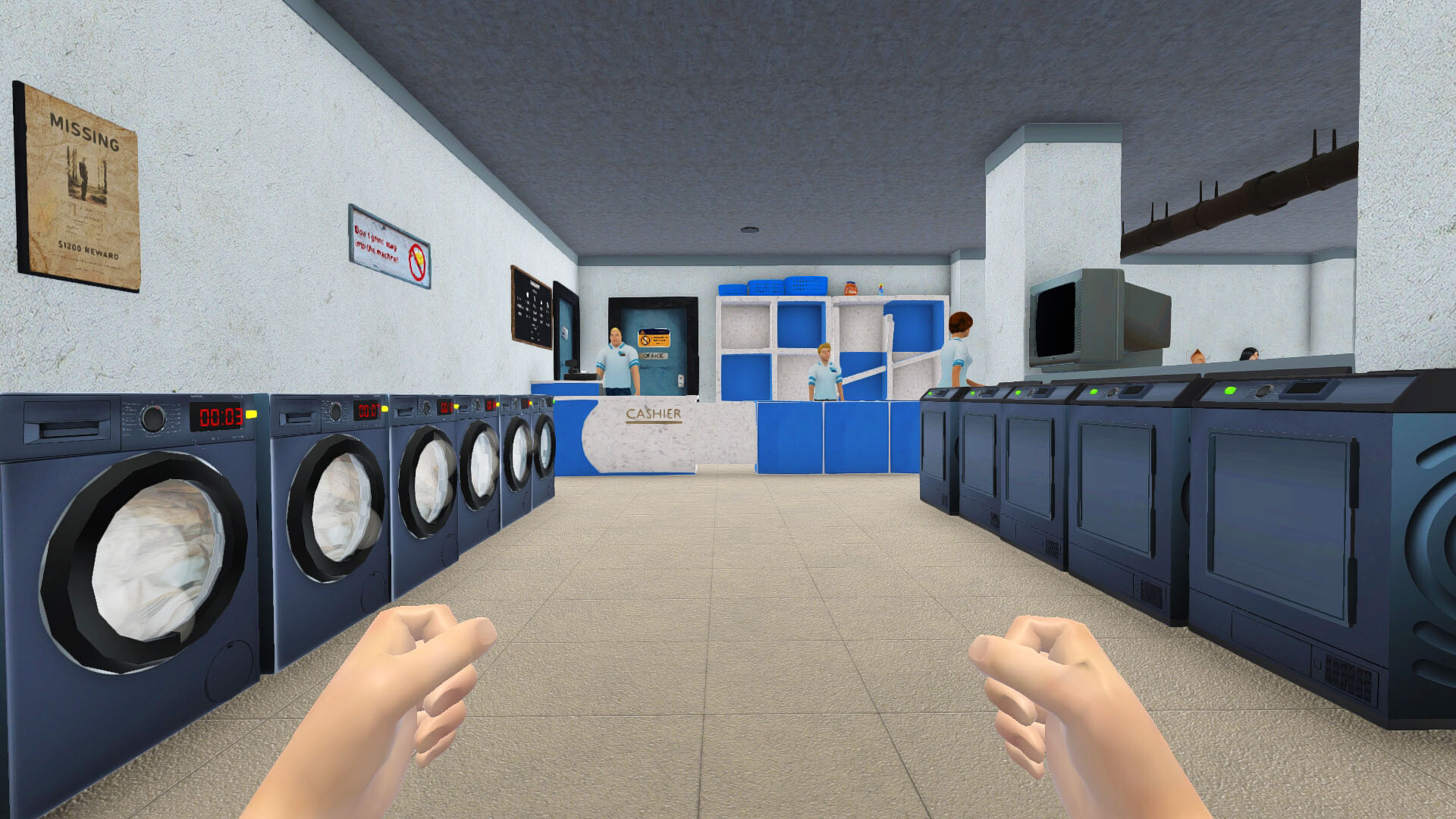 Laundry Store Simulator Screenshot 1