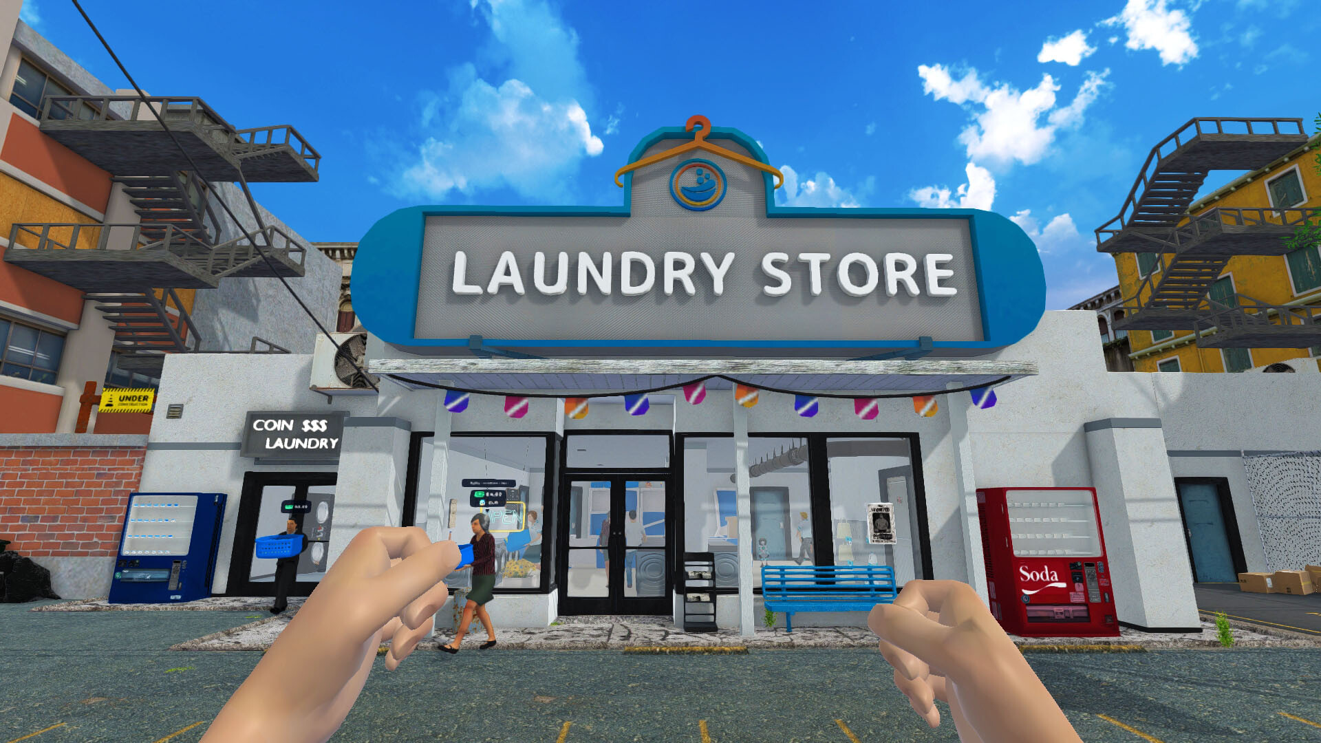 Laundry Store Simulator Screenshot 0