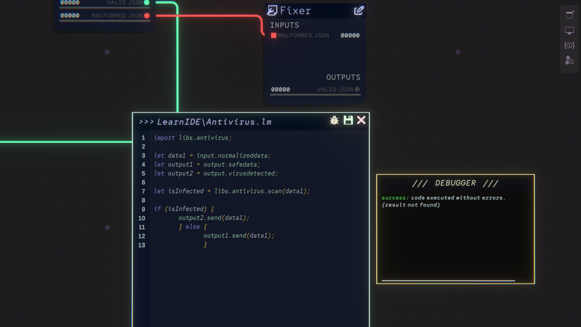Code Nodes Screenshot 3