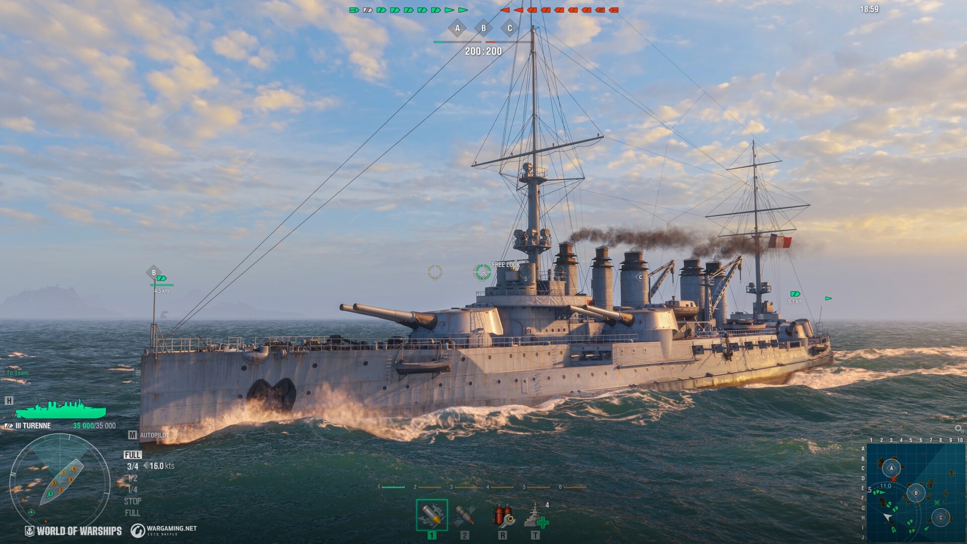 World of Warships — Vive la France! Screenshot 4