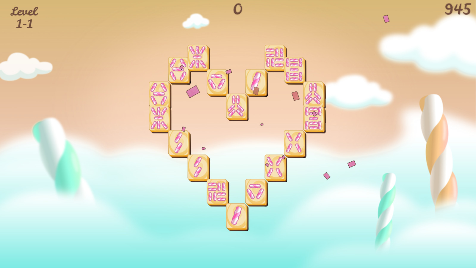 Sweet Candy Mahjong Screenshot 2