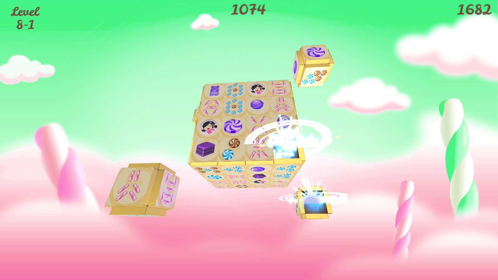 Sweet Candy Mahjong Screenshot 3