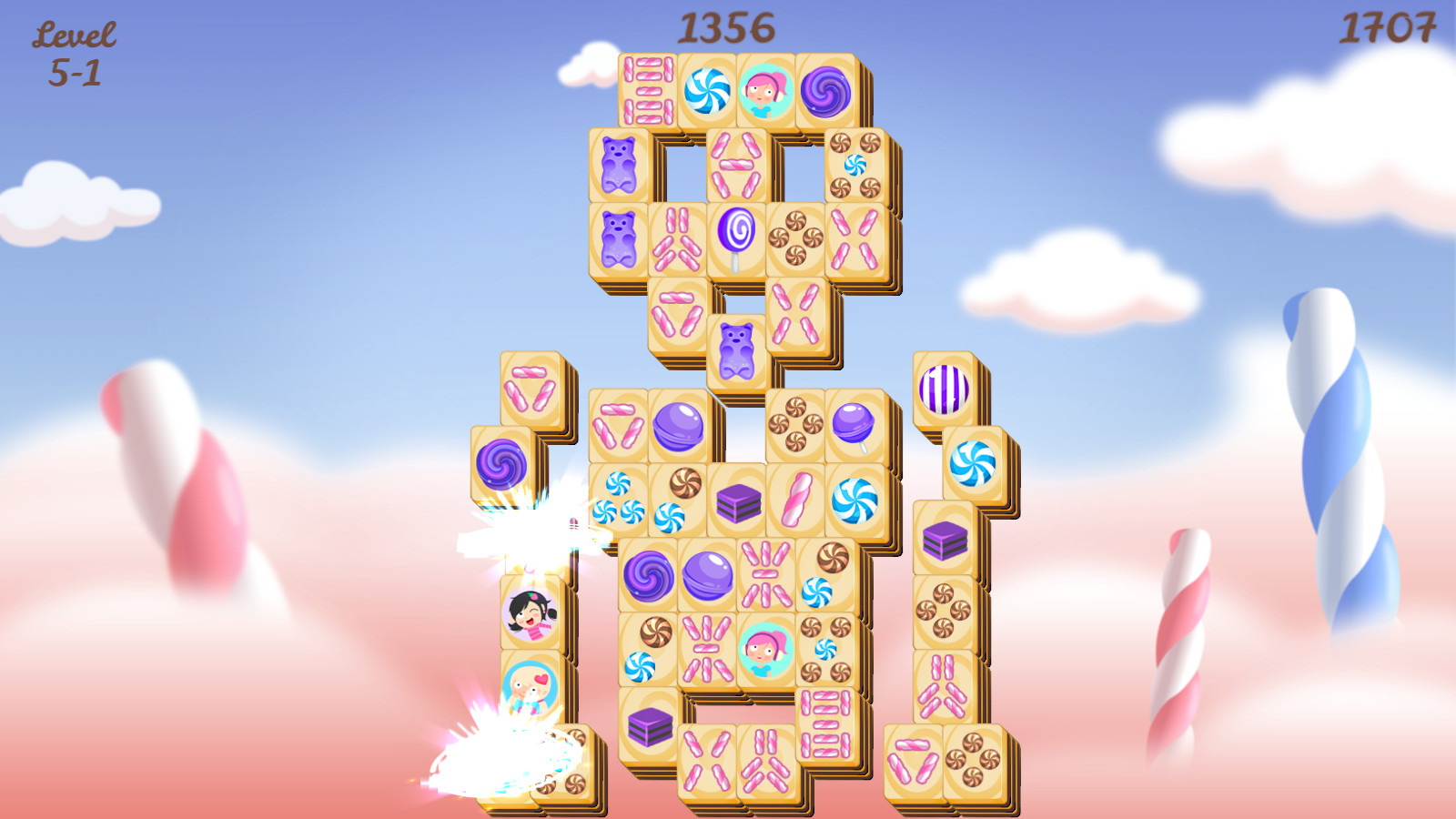 Sweet Candy Mahjong Screenshot 10