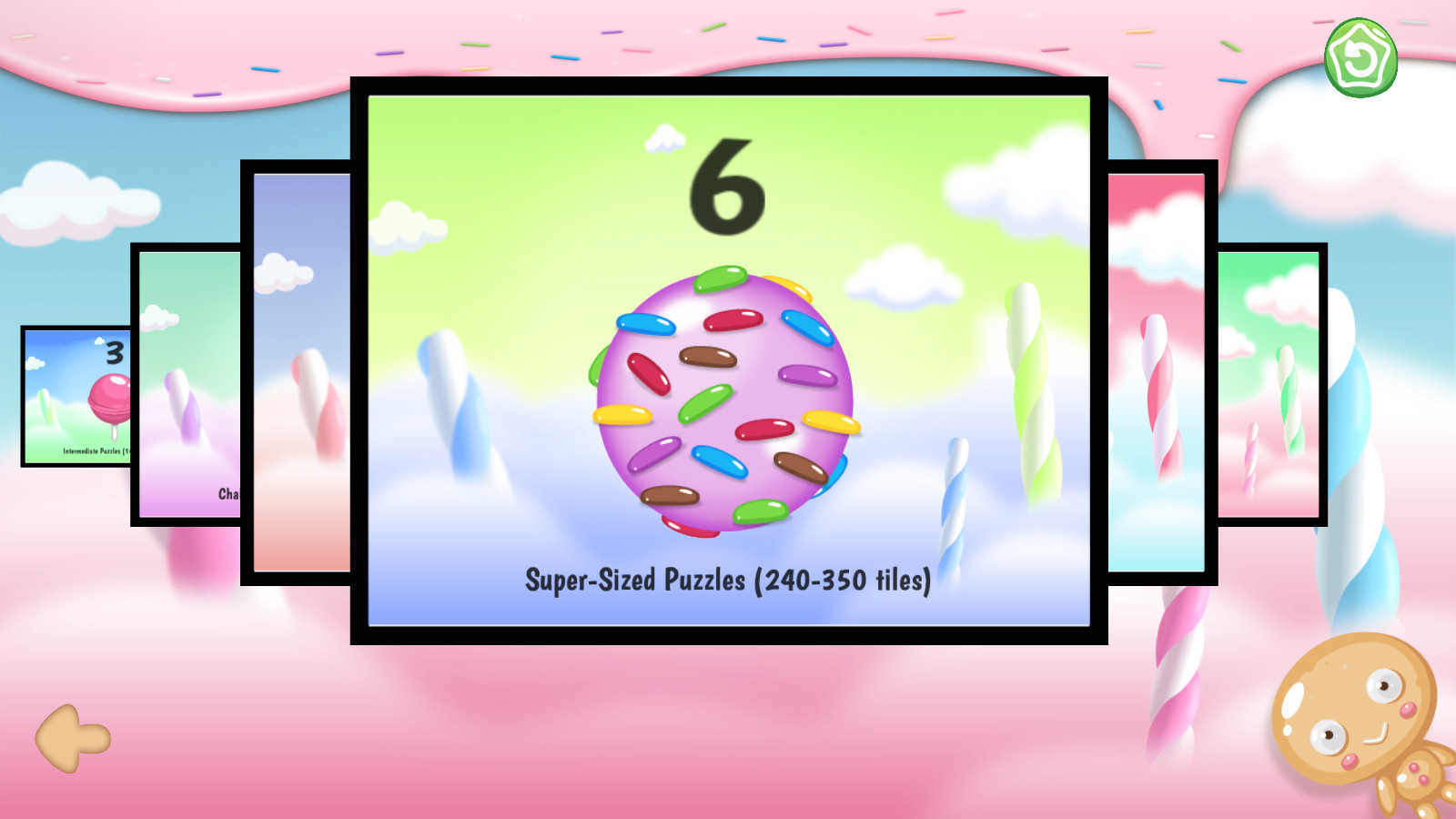 Sweet Candy Mahjong Screenshot 1