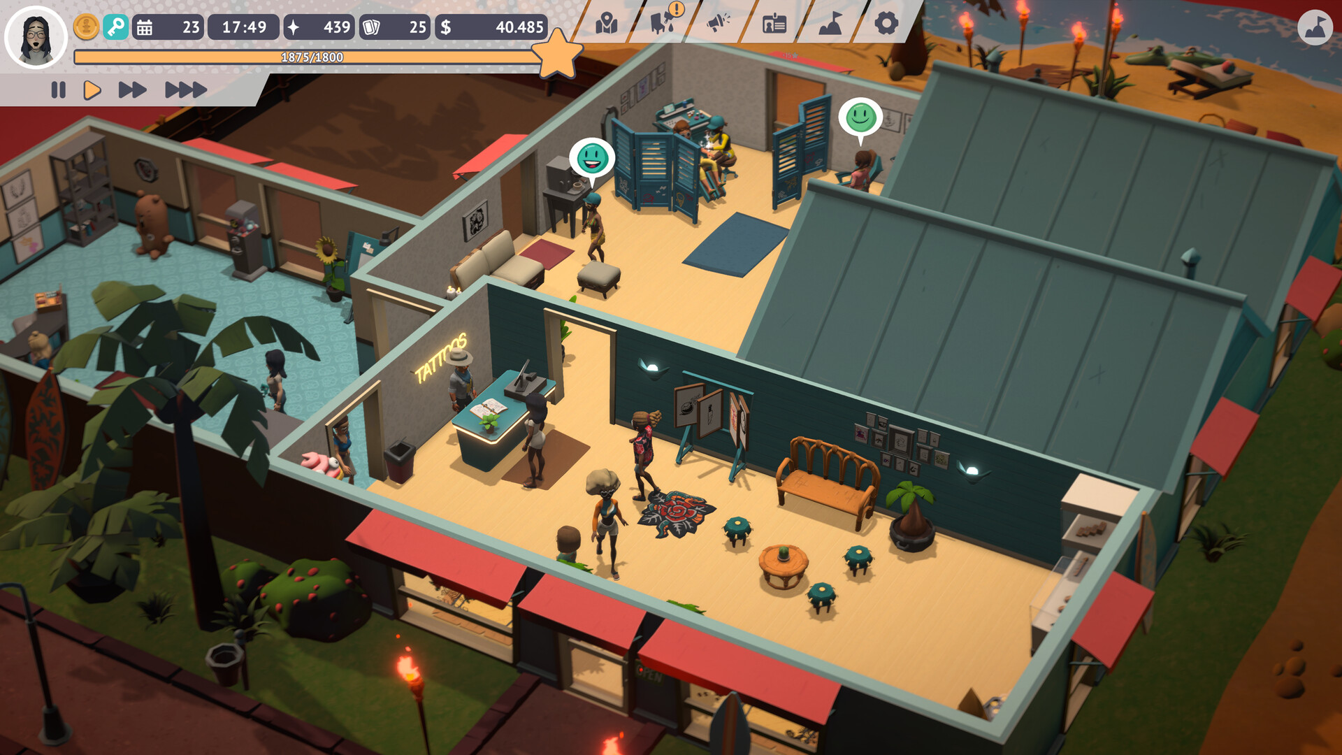 Tattoo Tycoon Screenshot 1
