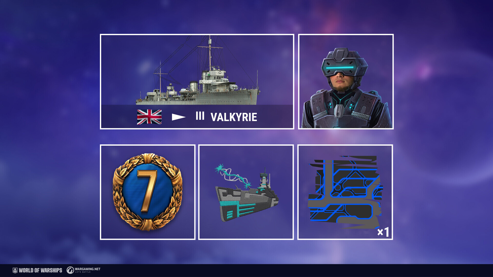 World of Warships — The Spaceflight of the Valkyrie Screenshot 0