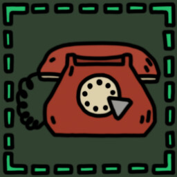 A landline icon