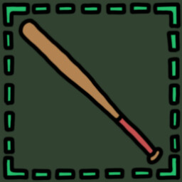 A baseball bat