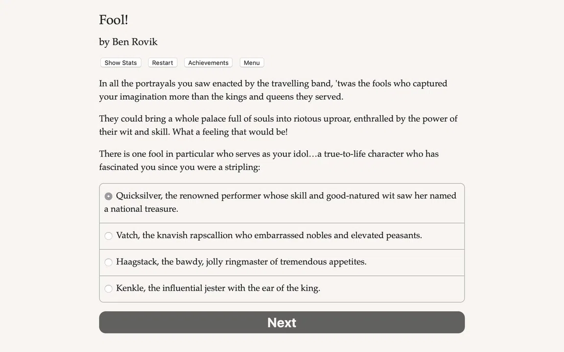 Fool! Screenshot 2