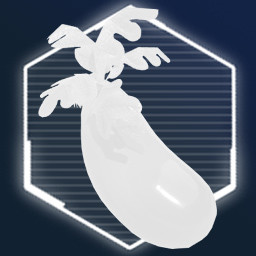 Vegetables in space icon