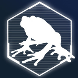 Space frogs icon