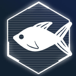 Bubbles under water icon