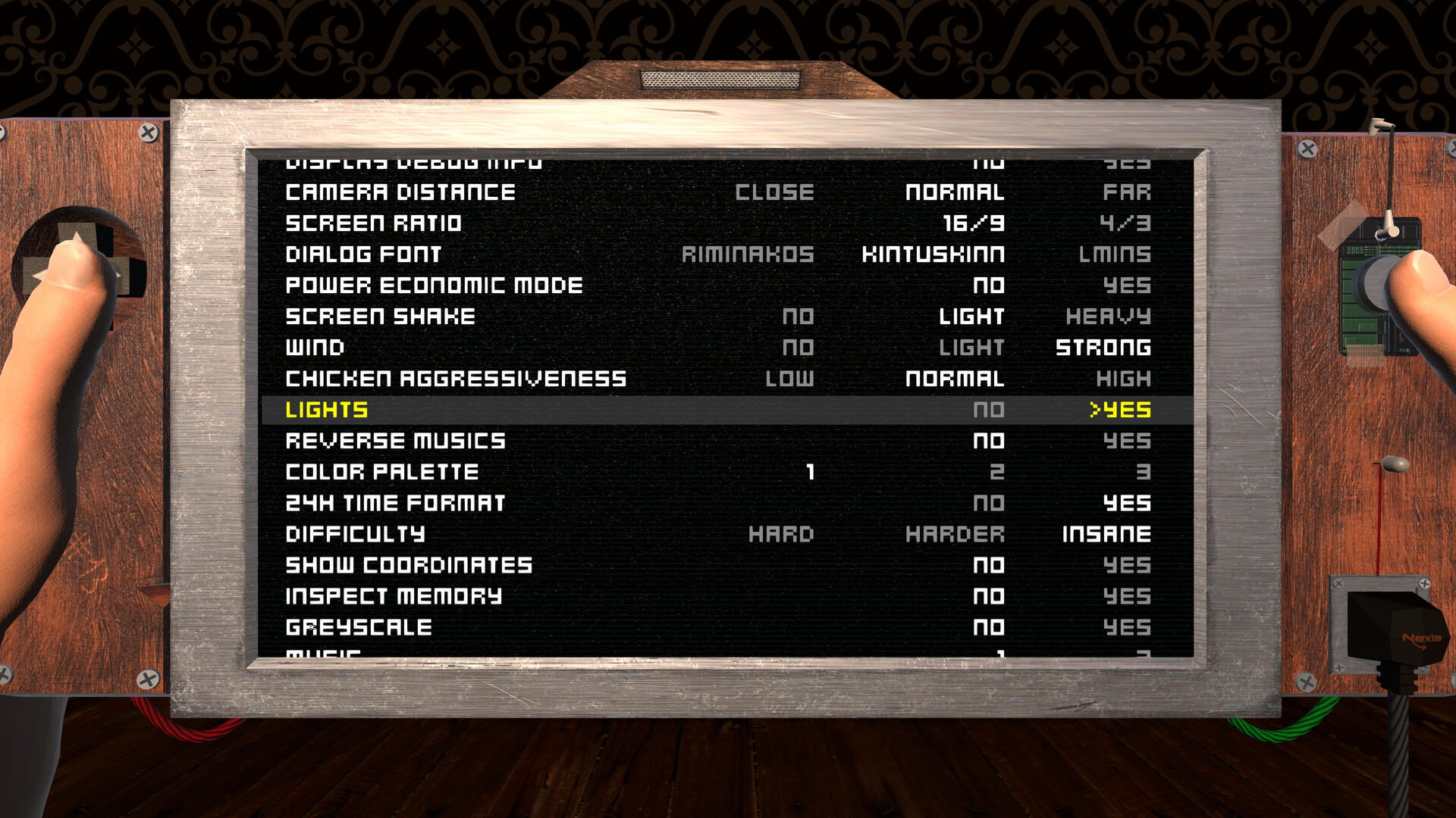 Game Settings Screenshot 0