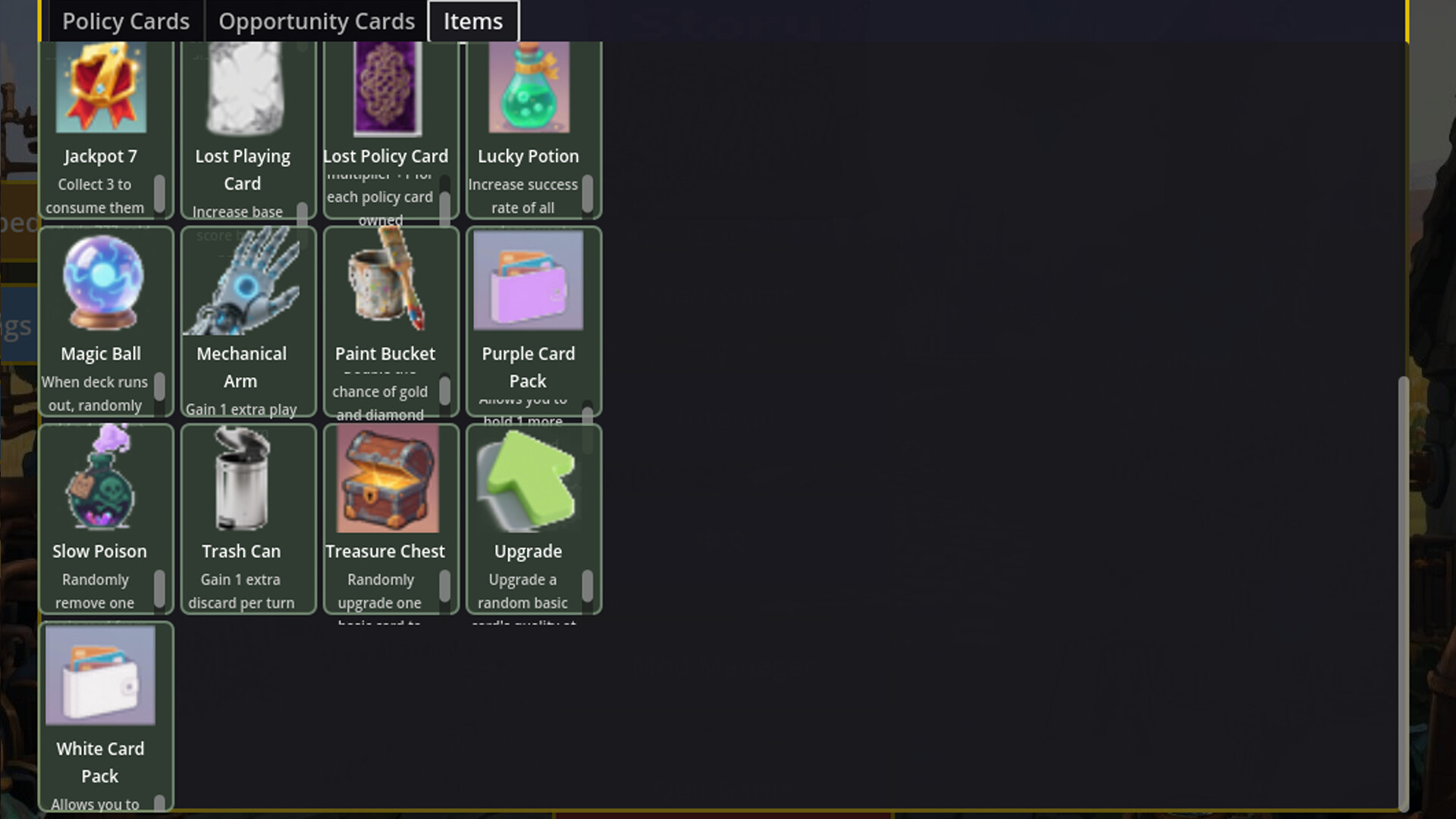 Elemental: Story Cards Expansion Pack – Mystic Treasures: 20 Quirky Items Screenshot 1