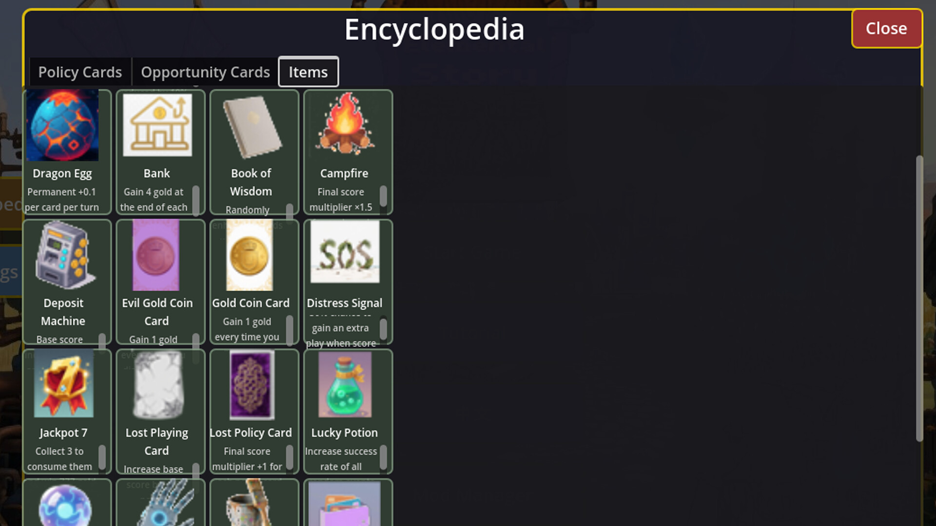 Elemental: Story Cards Expansion Pack – Mystic Treasures: 20 Quirky Items Screenshot 0
