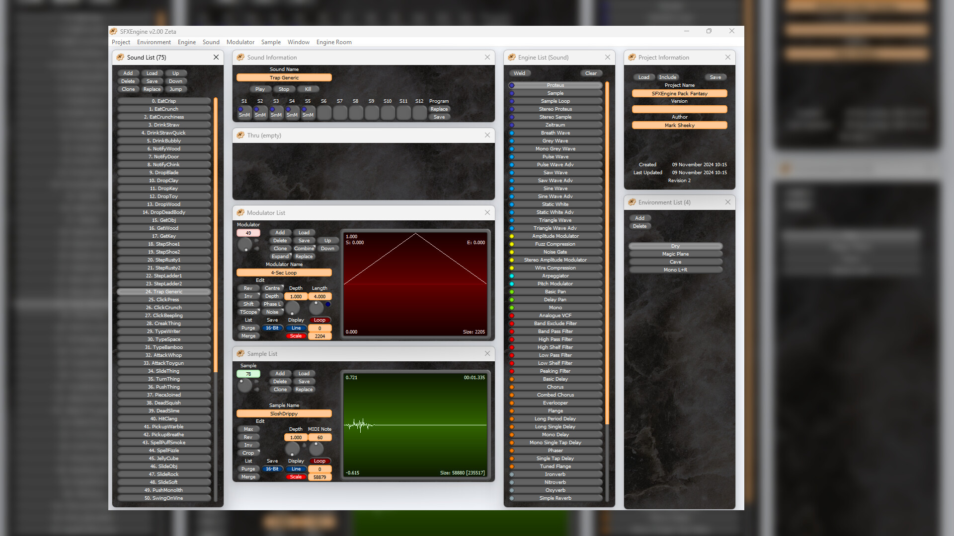 SFXEngine Screenshot 3