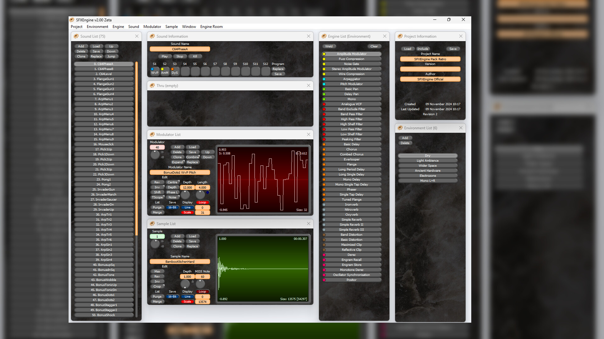 SFXEngine Sound Pack: Retro Screenshot 0