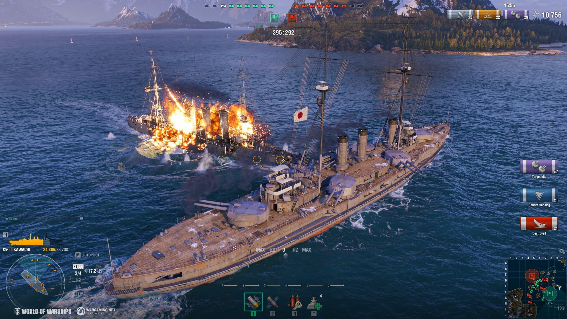 World of Warships — Way of the Warrior Screenshot 3