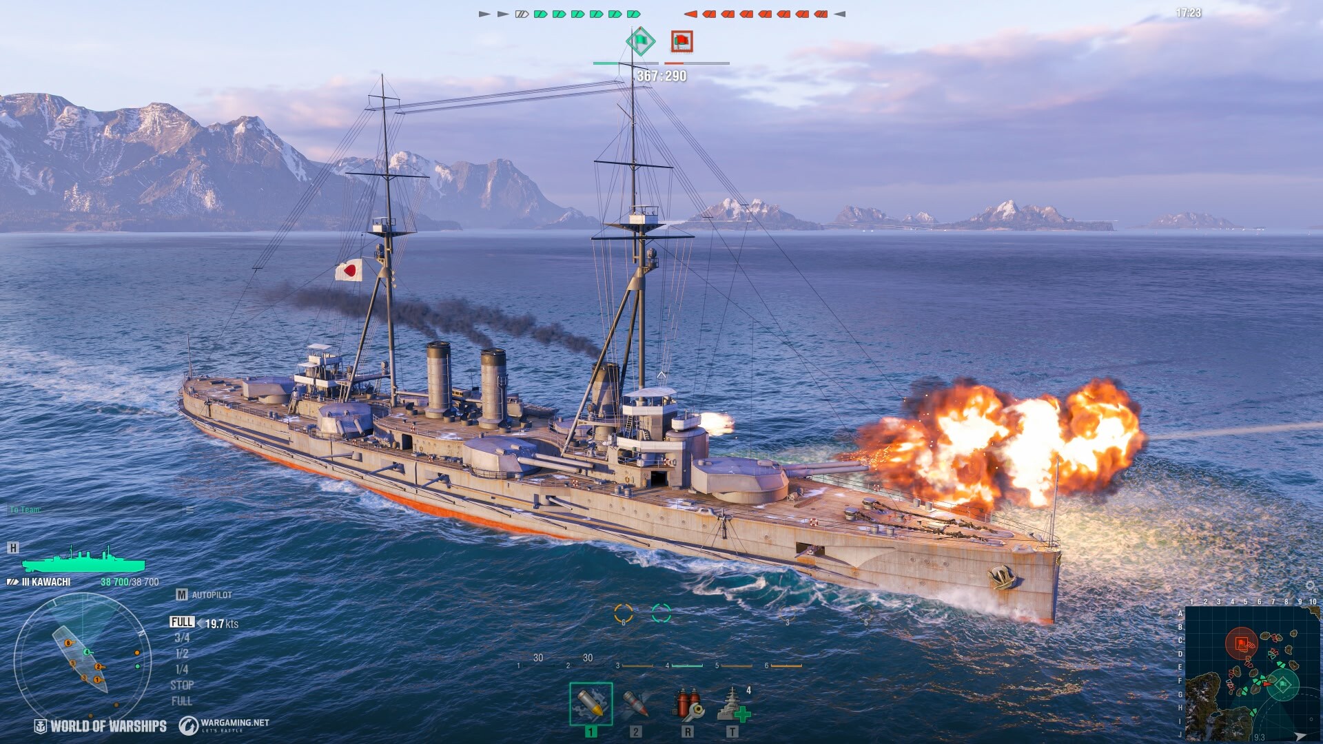 World of Warships — Way of the Warrior Screenshot 2