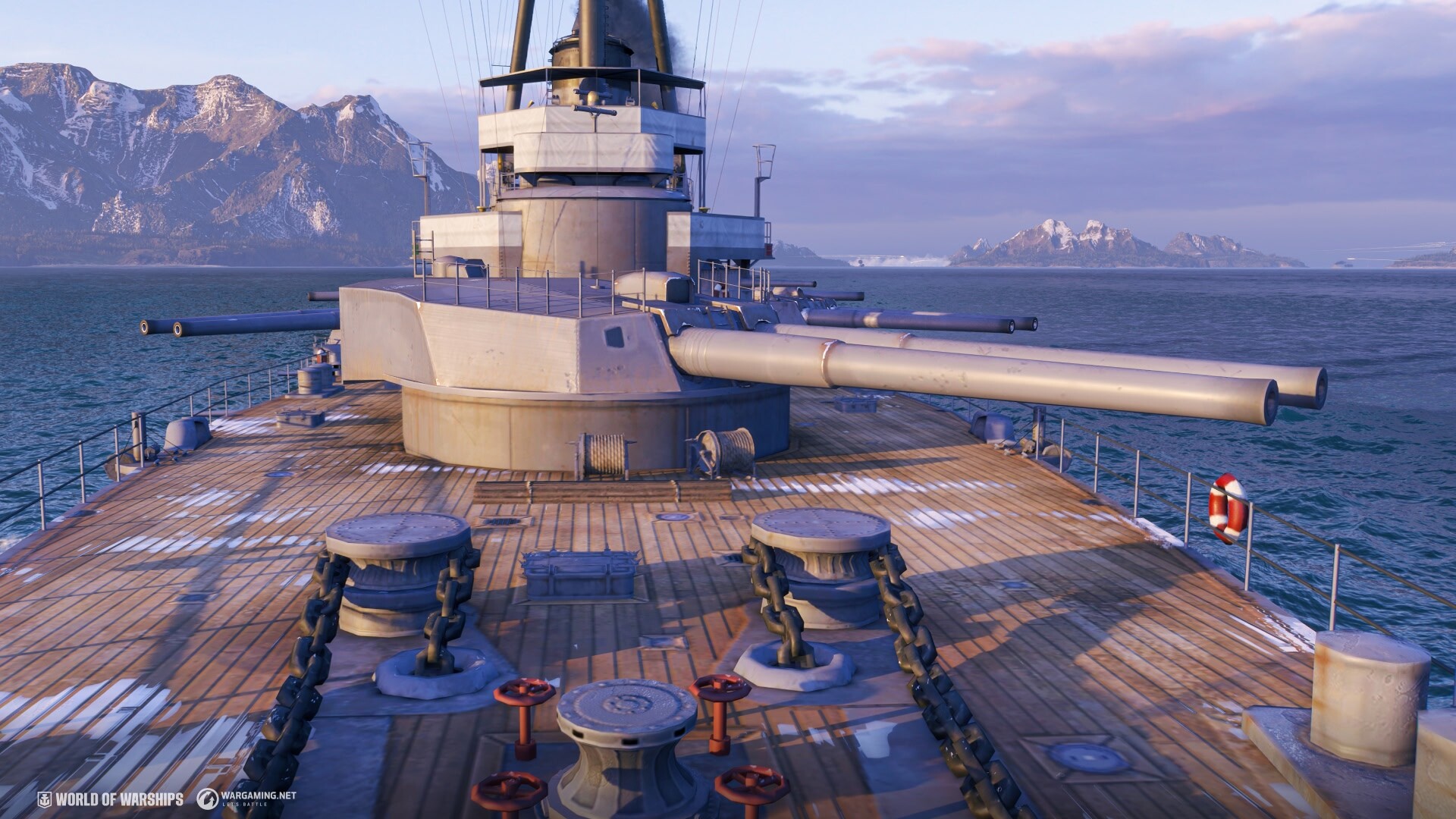 World of Warships — Way of the Warrior Screenshot 1