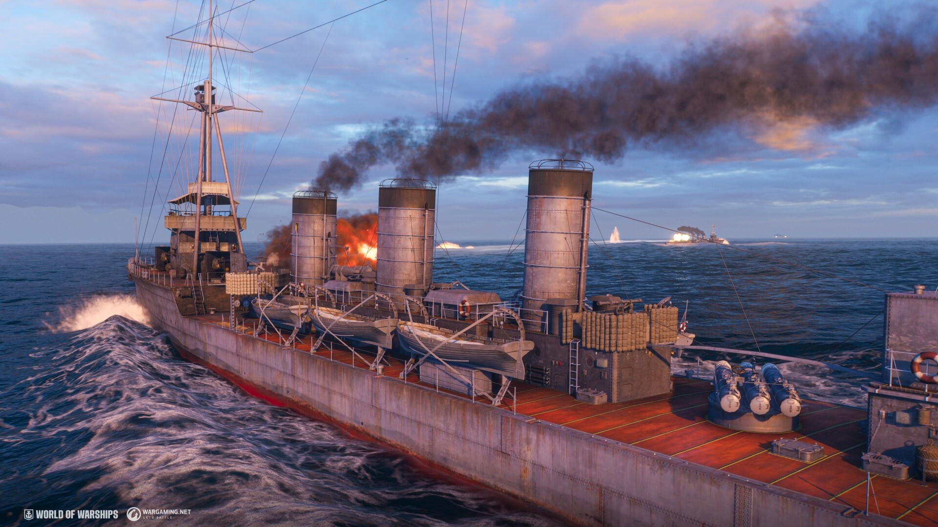 World of Warships — Way of the Warrior Screenshot 4