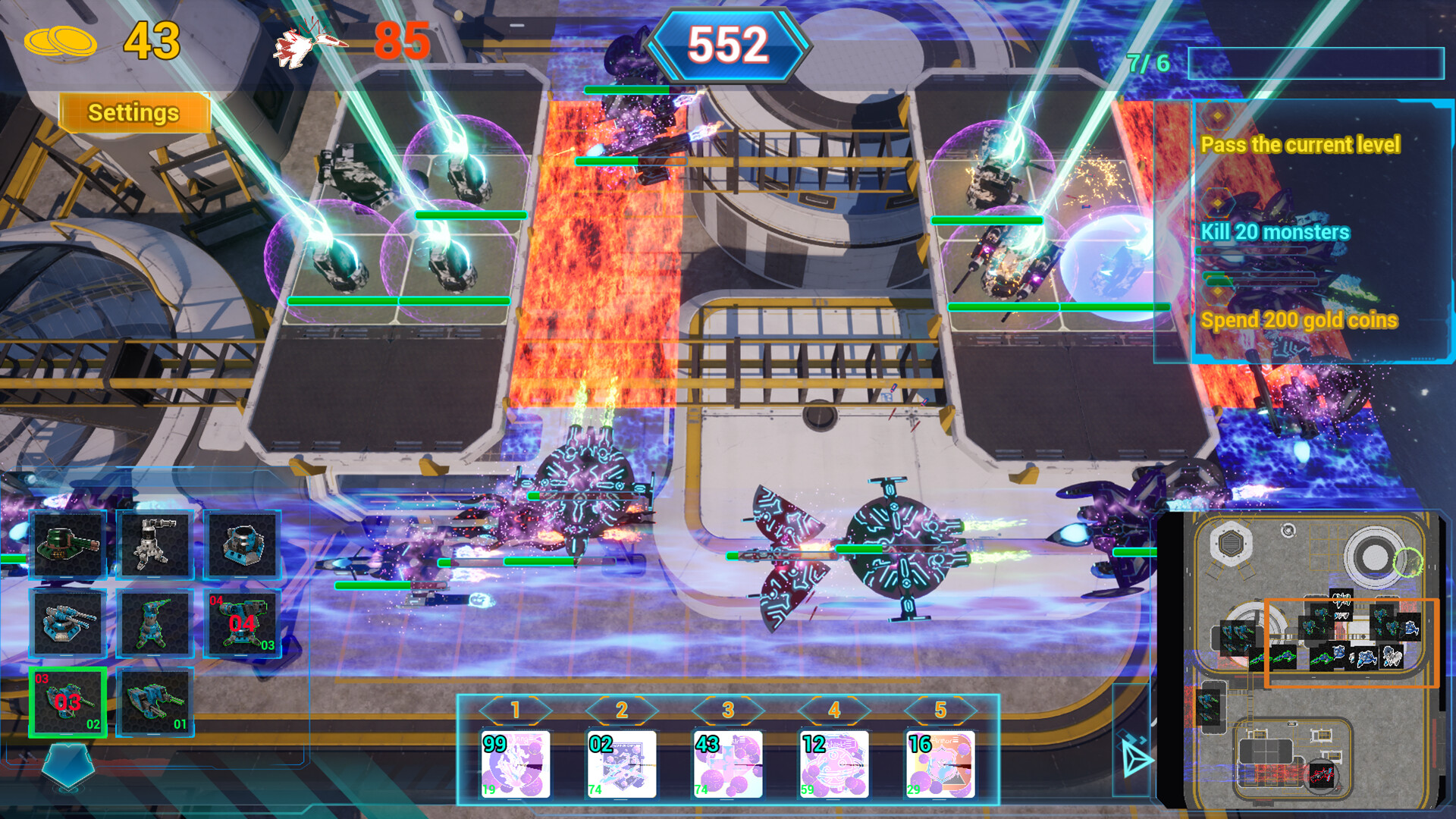 Deep Space Defense Demo Screenshot 5