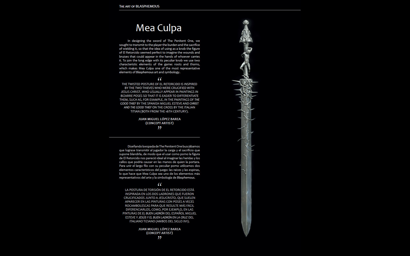 Blasphemous - Digital Artbook Screenshot 4