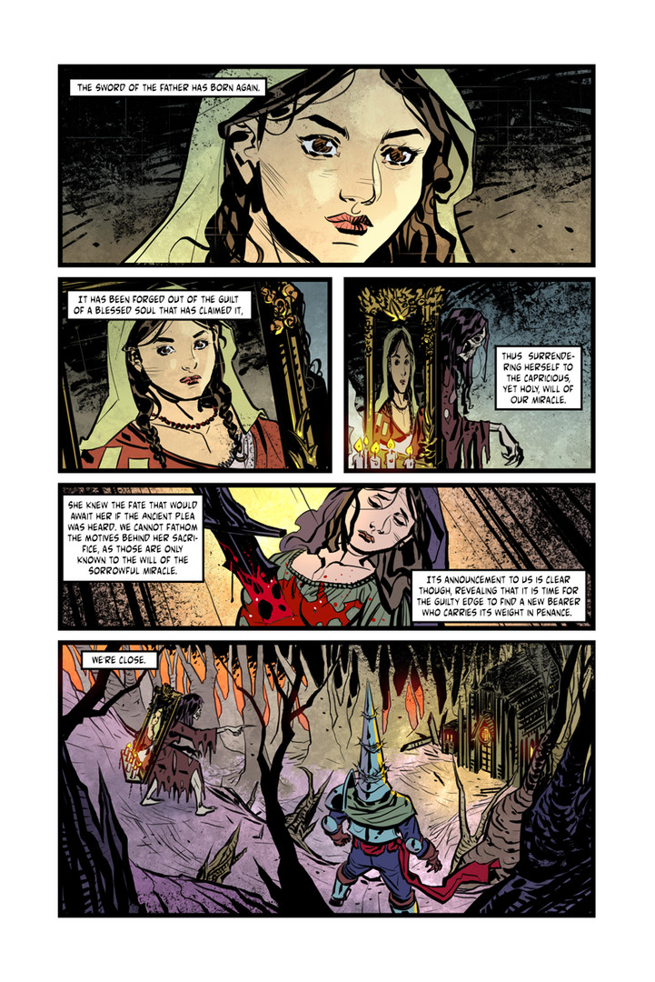 Blasphemous - Digital Comic Screenshot 0