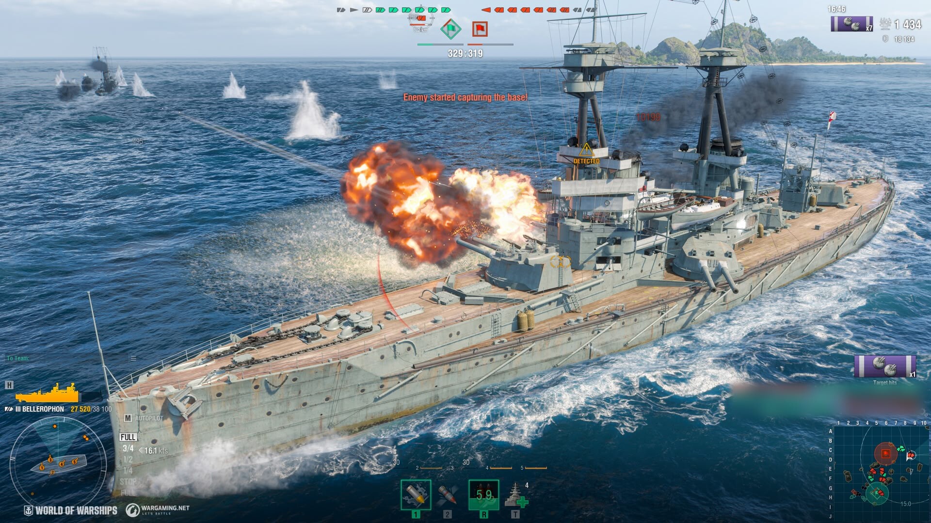 World of Warships — Long Live the King Screenshot 2
