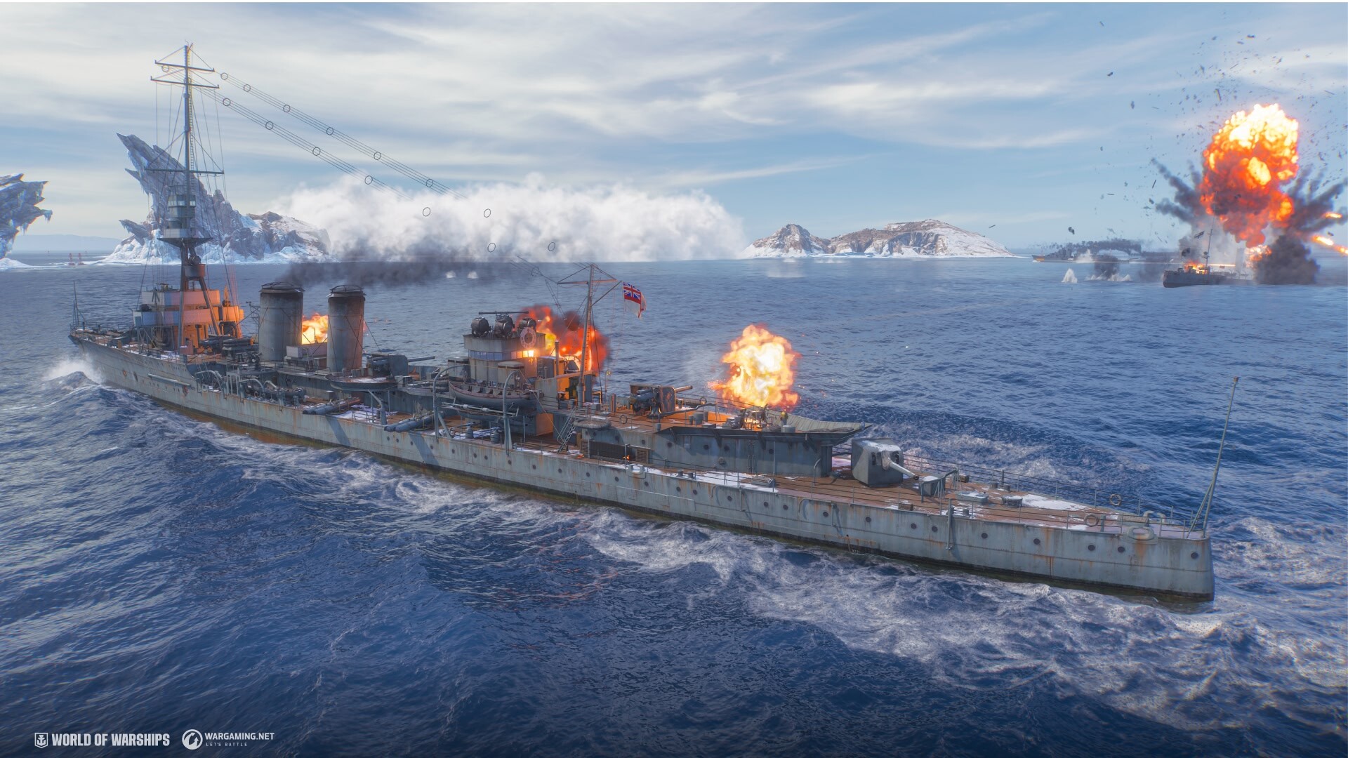 World of Warships — Long Live the King Screenshot 4