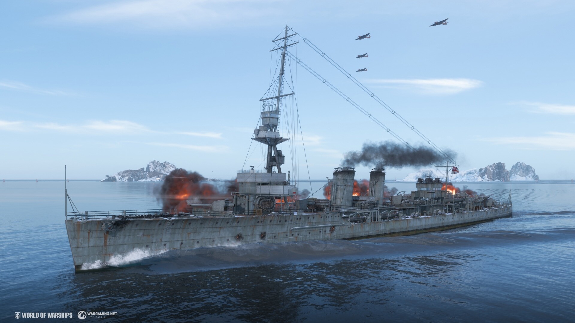 World of Warships — Long Live the King Screenshot 5