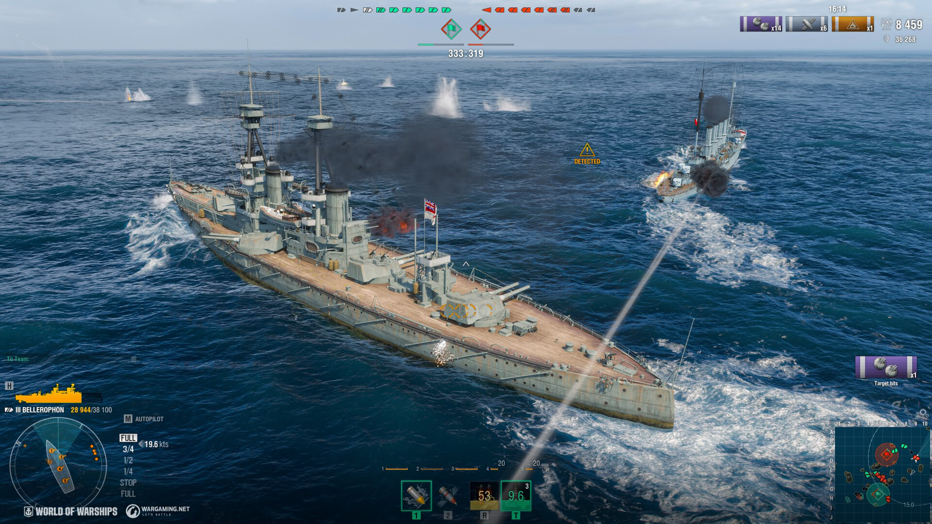 World of Warships — Long Live the King Screenshot 1