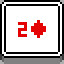 2 of Diamonds icon