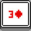 3 of Diamonds icon
