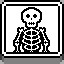 Skeleton icon