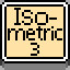Isometric 3 icon