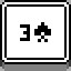 3 of Spades icon