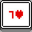 7 of Hearts icon