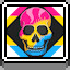 Pansexual Skull icon