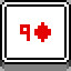 9 of Diamonds icon