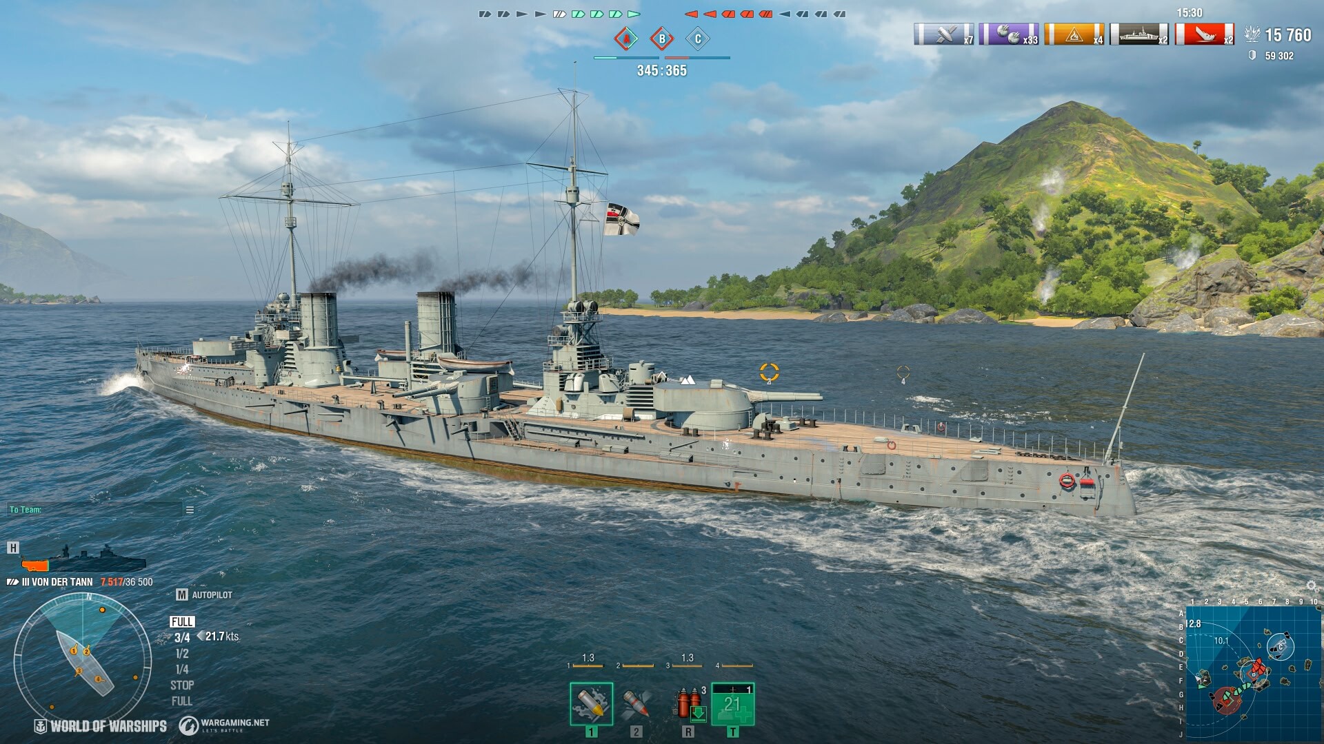 World of Warships — German Ordnung Screenshot 3